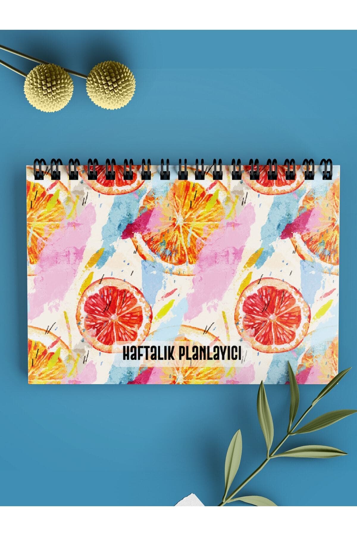 Haftalık Planlayıcı | Çelik Spiralli | Özel Ürün | 52 Yaprak