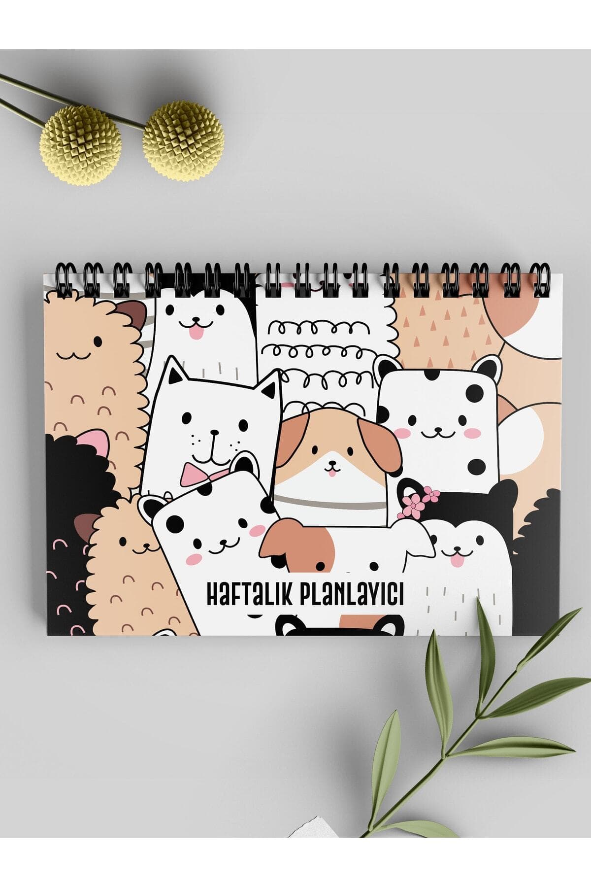 Haftalık Planlayıcı | Çelik Spiralli | Özel Ürün | 52 Yaprak