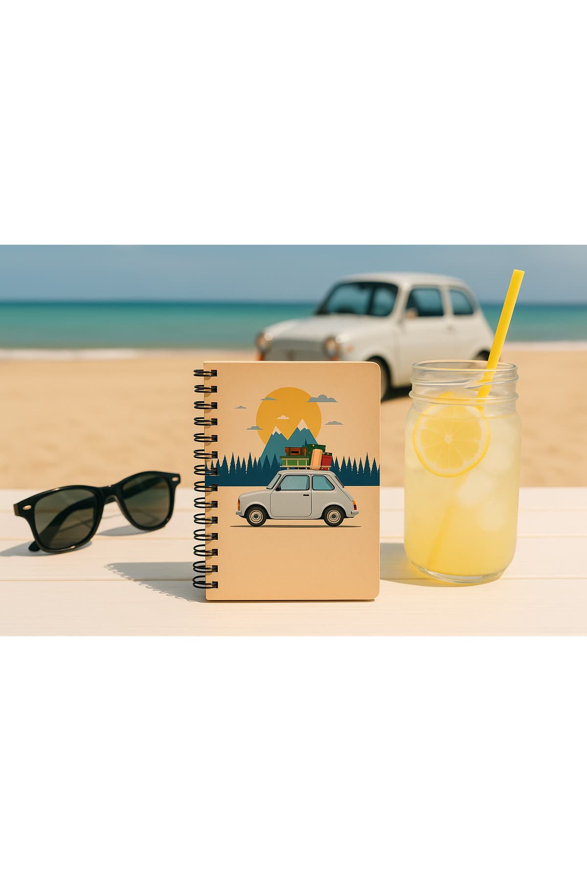 Tatil Ajandası | Özel Içerikler | Sert Karton Kapak | Macera Ve Gezi Defteri