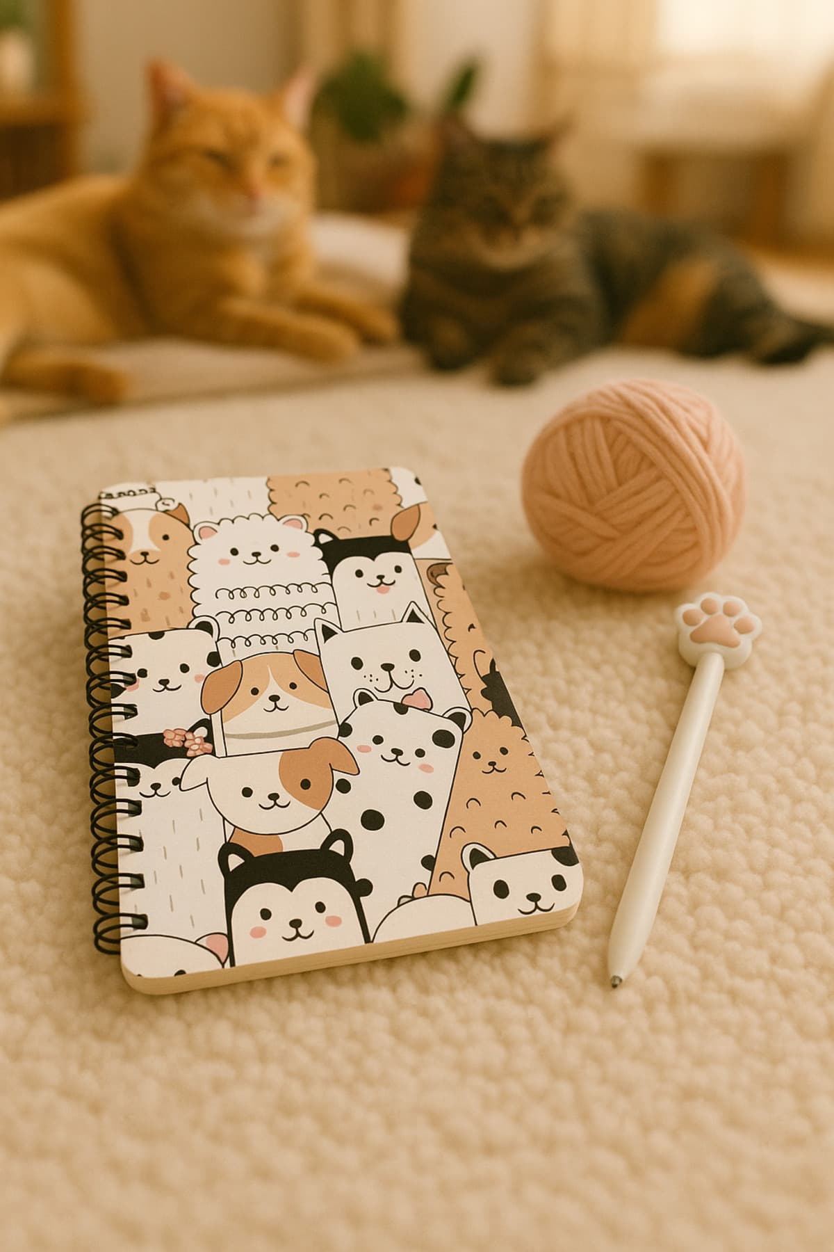 Günlük Planlayıcı Tarihsiz Ajanda | 90 Sayfa | Sert Karton Kapak | Çelik Spiral