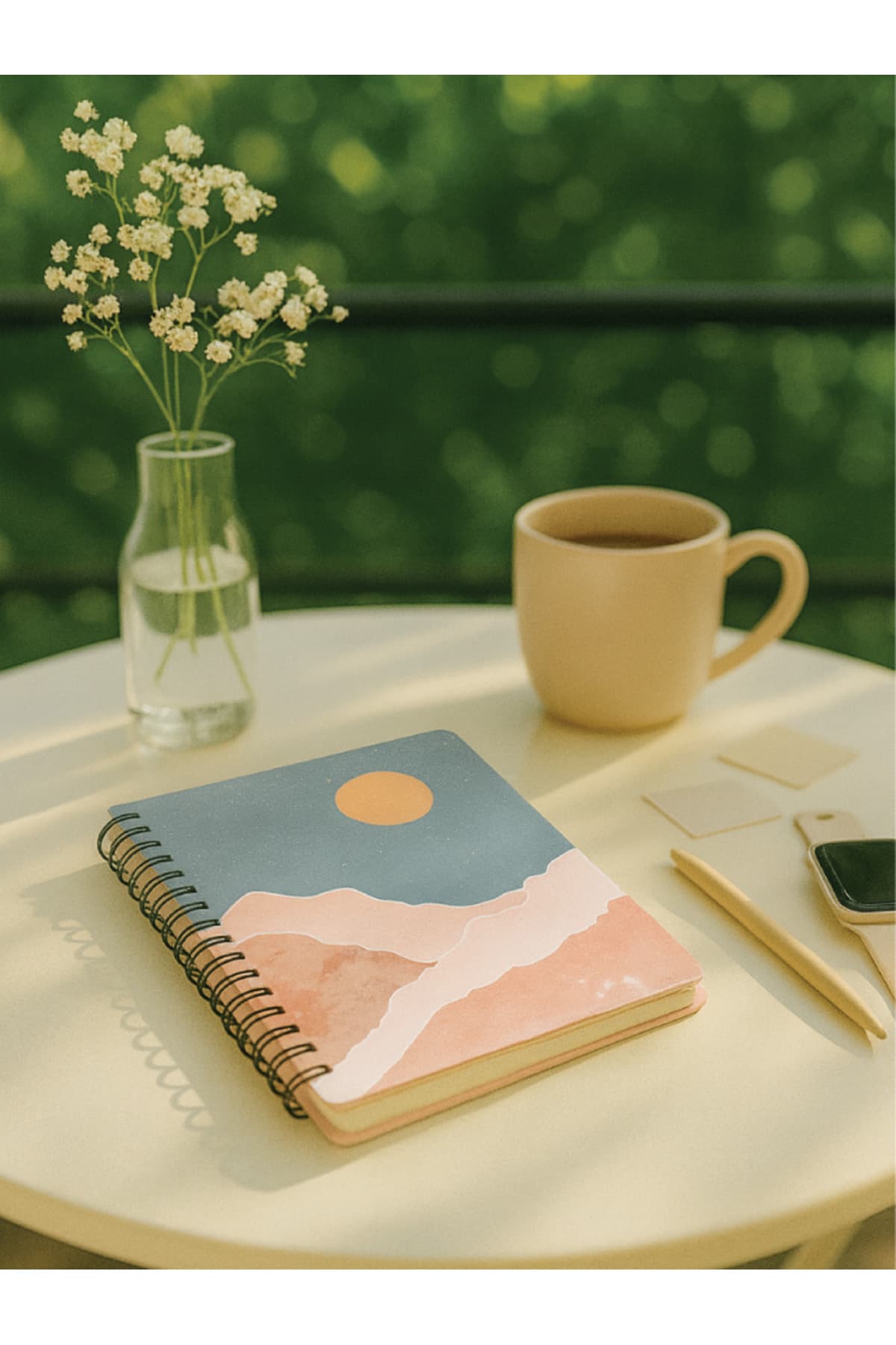 Defter | Noktalı | Bullet Journal | Gün Güneşi