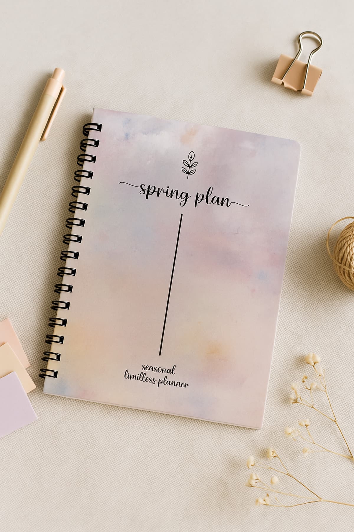 Süresiz Ajanda - Planlayıcı - Sert Kapak - Seasonal Series