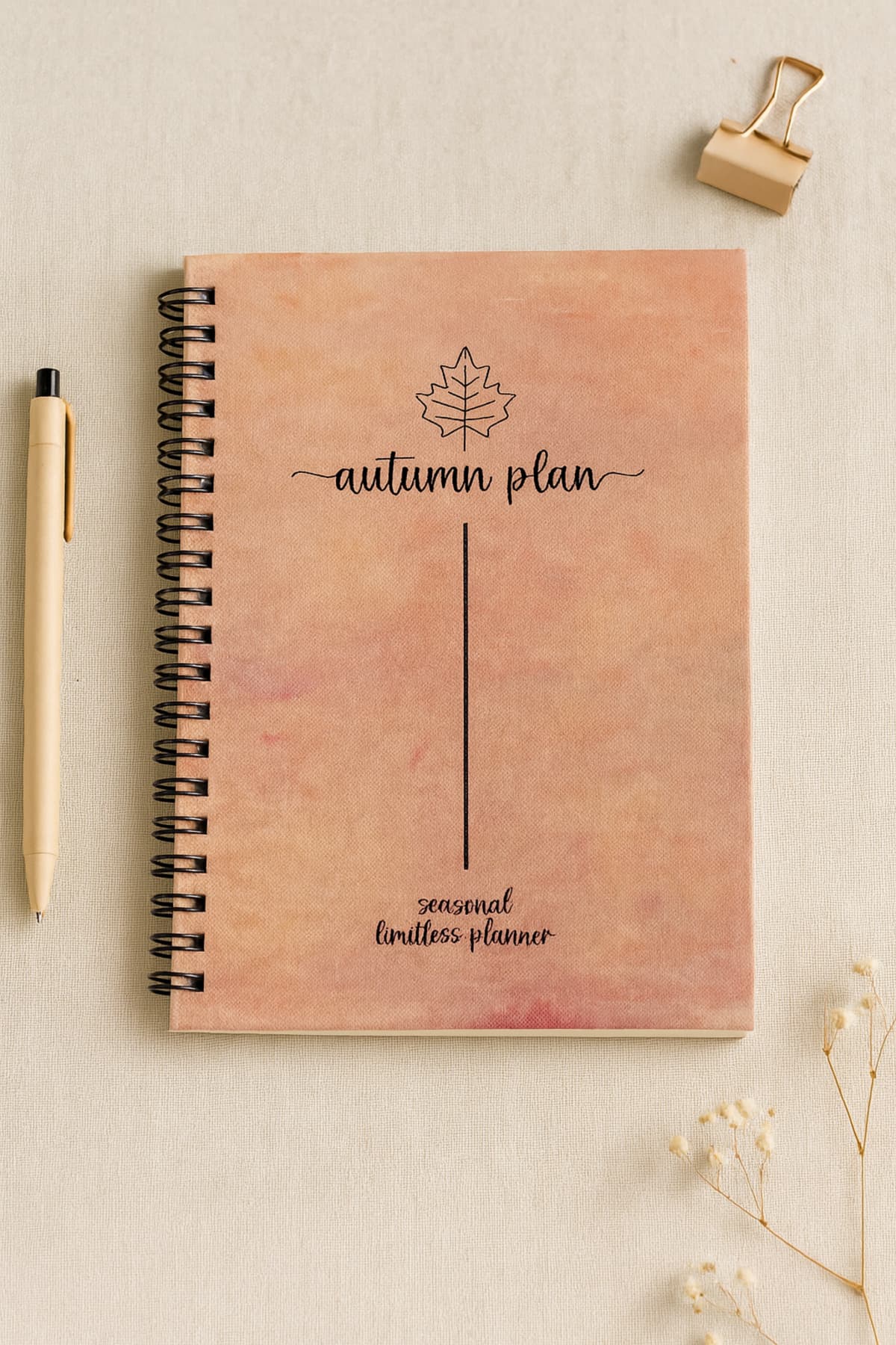 Süresiz Ajanda - Planlayıcı - Sert Kapak - Seasonal Series