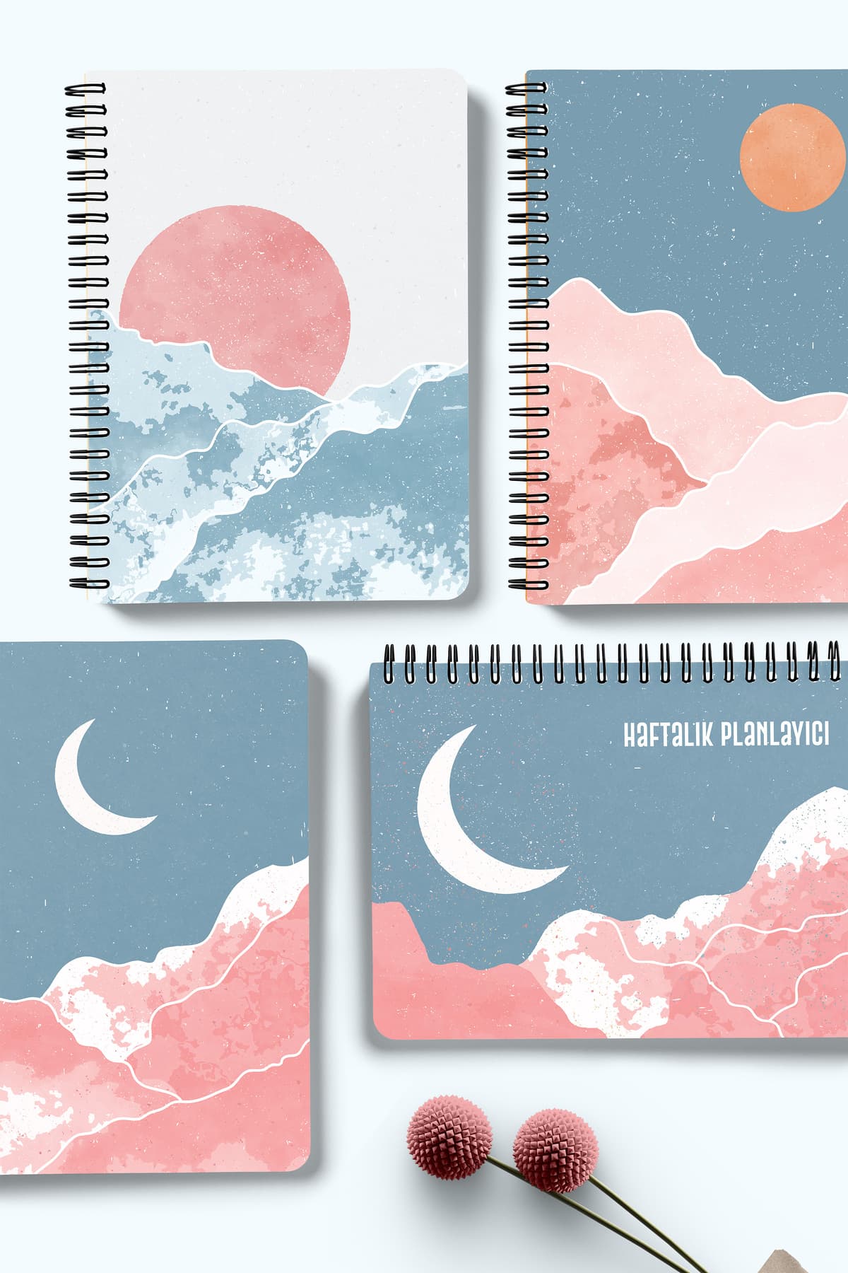 Sınav Hazırlık Planlama Seti | AYT-TYT-KPSS-ALES | 3 Sınav Planlayıcı + 1 Haftalık Planlayıcı