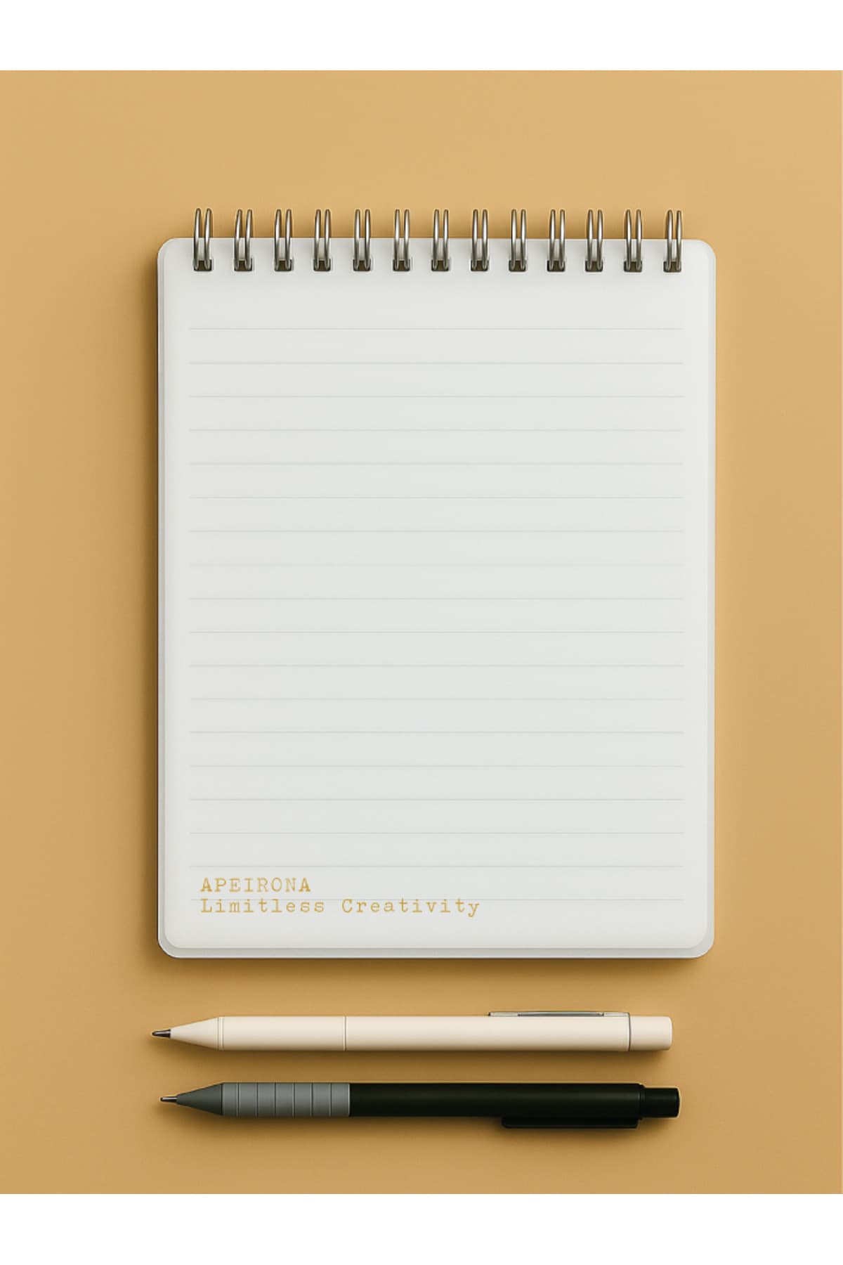 PP Şeffaf Sert Kapak - Kareli veya Çizgili Defter - Ekstra Kalın Kağıt - Gümüş Tel Spiral