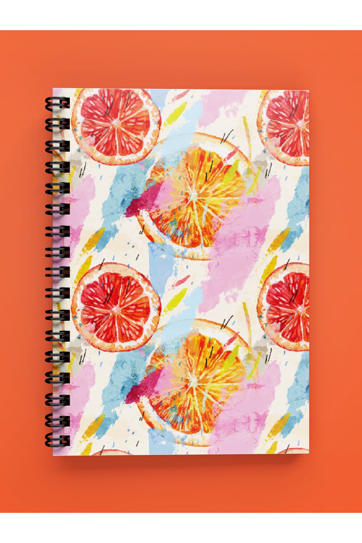 Günlük Planlayıcı Özel Defter | 100 Sayfa | Kalın Karton Kapak | Çelik Spiral